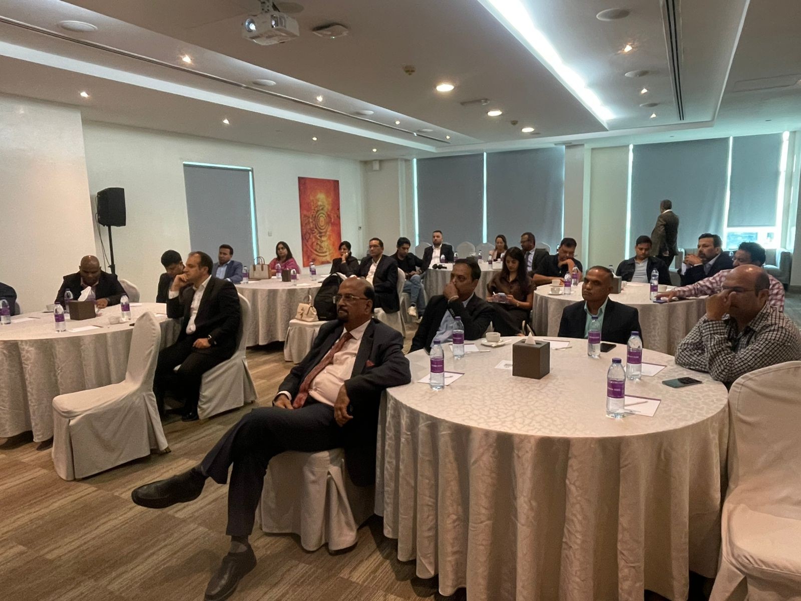 CXO audience of senior business leaders attending the AltaFuturis Generative AI for Business Transformation Round Table at Park Regis Kris Kin Hotel, Dubai, UAE on 29 January 2026
